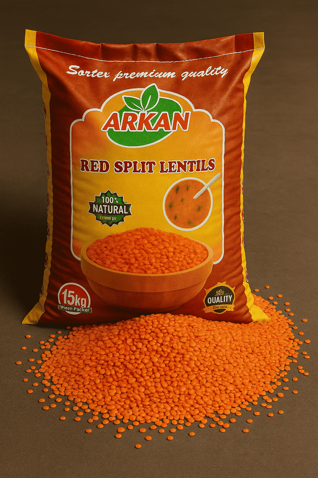 Red Split Lentils Dish